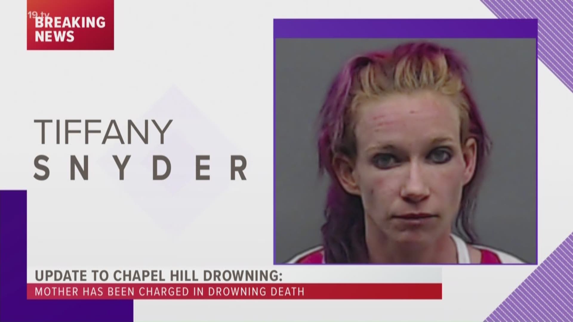 Police have arrested the mother of a 3 year old who allegedly drowned in a pond on August 18.