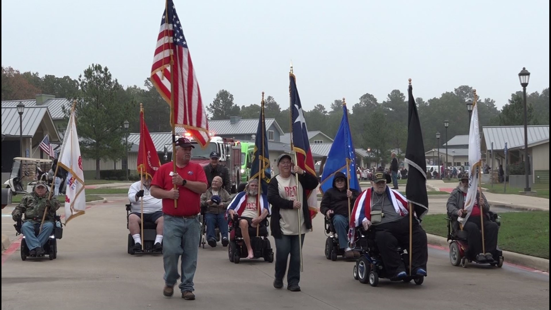 The Watkins - Logan Texas State Veterans Home in Tyler is honoring East Texas veterans with their annual Veterans Day parade.