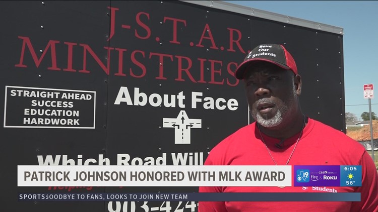 Patrick Johnson honored with the Rev. Dr. Martin Luther King Humanitarian Award