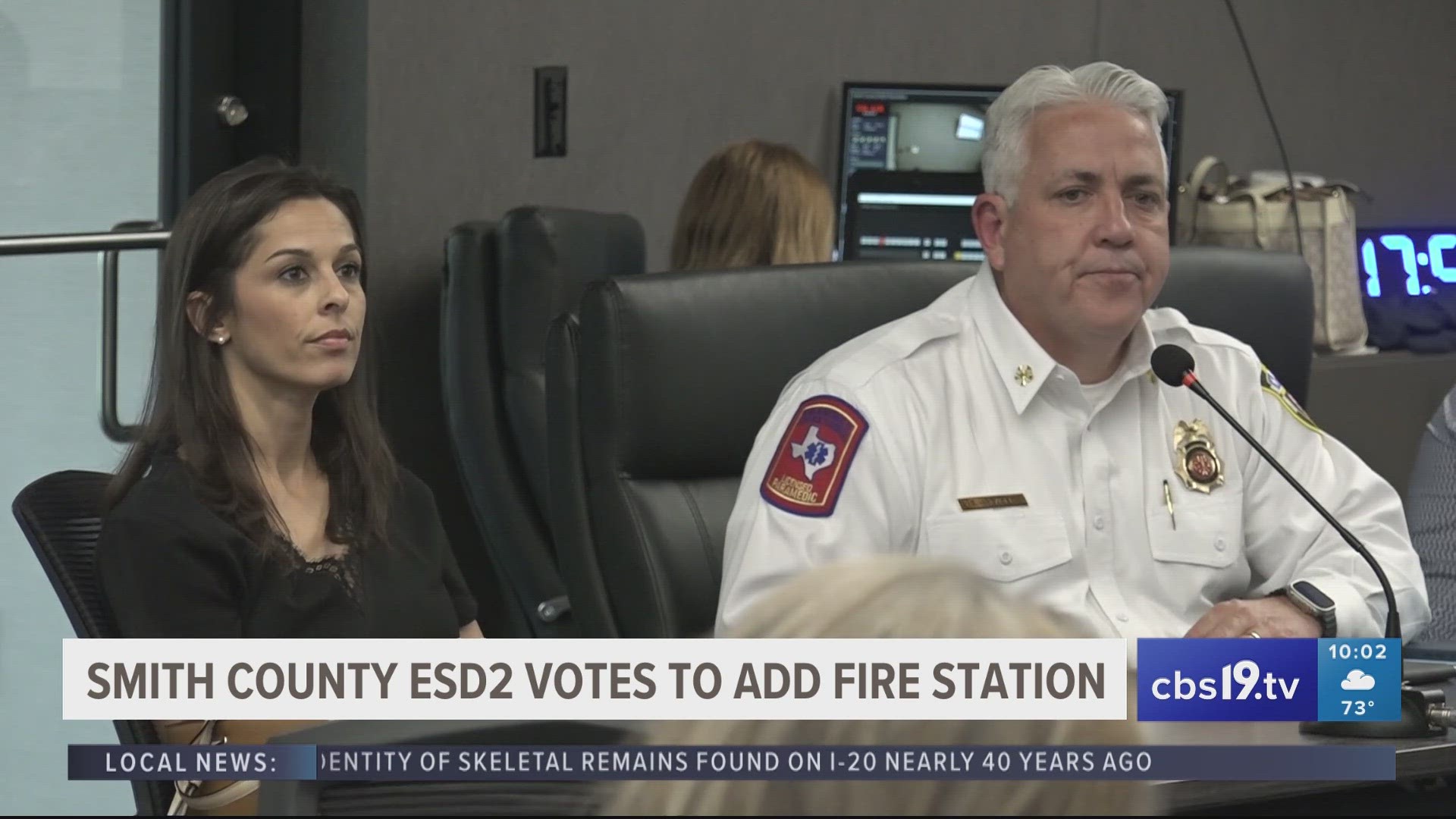 On Monday, Smith County Emergency Services District Two held a special board meeting where they discussed the potential construction of a new fire station in Jamesto