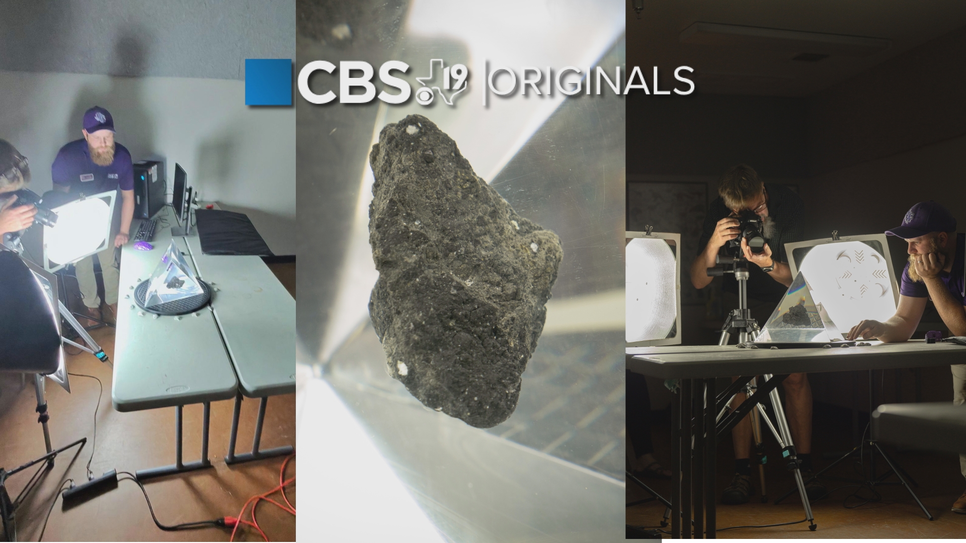 CBS19 ORIGINAL: SFA team uses 3D printing, AI to recreate Apollo 14 moon rock from a Lufkin museum