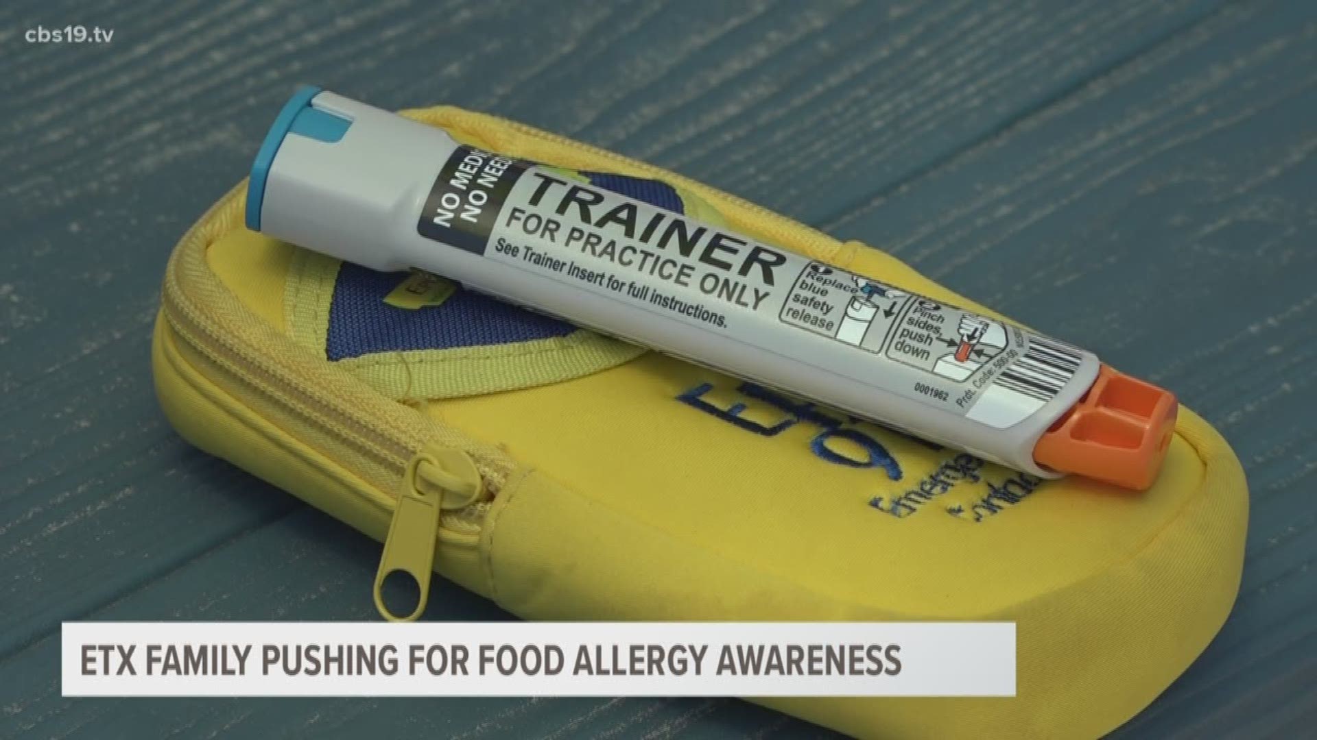 Ahead of May, which is Asthma and Allergy Awareness month, an East Texas family is hoping to get the attention of others when discussing food allergy awareness.