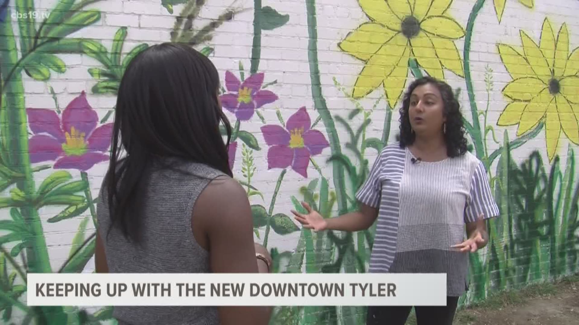 A few new additions to downtown Tyler are creating a more modern feel for visitors. 