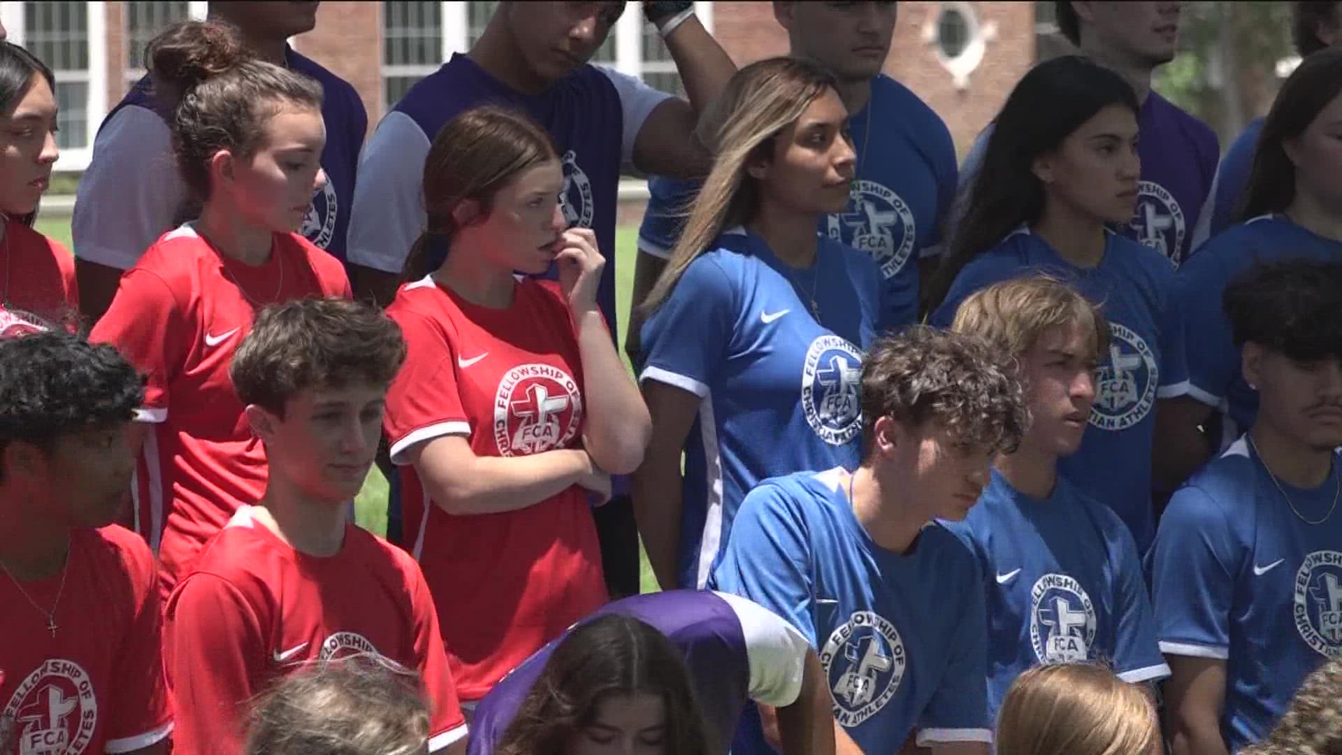 Select players from East Texas schools lace them up for one more game together.