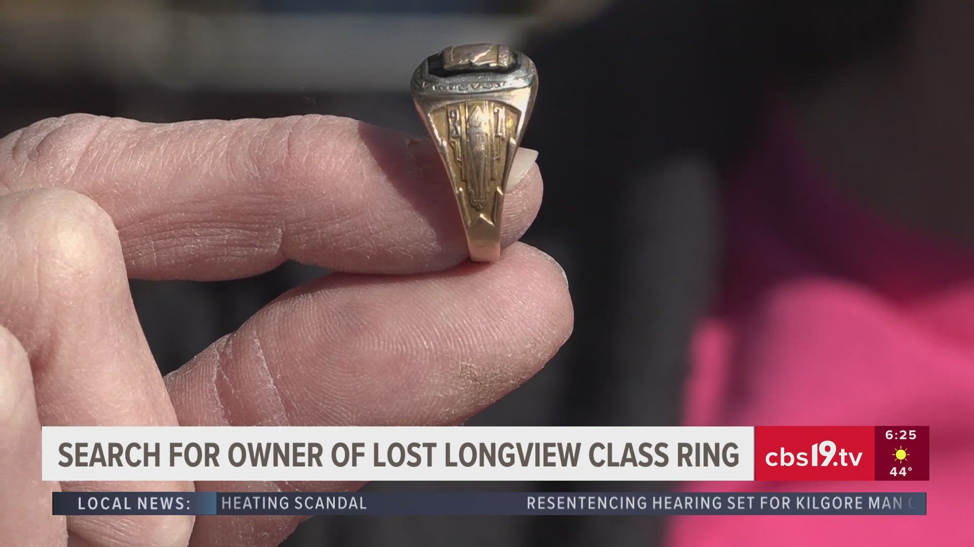 Melissa Lynn Kelly, owner of Outlaws Bar in Longview, was cleaning up just last week when she discovered the ring.