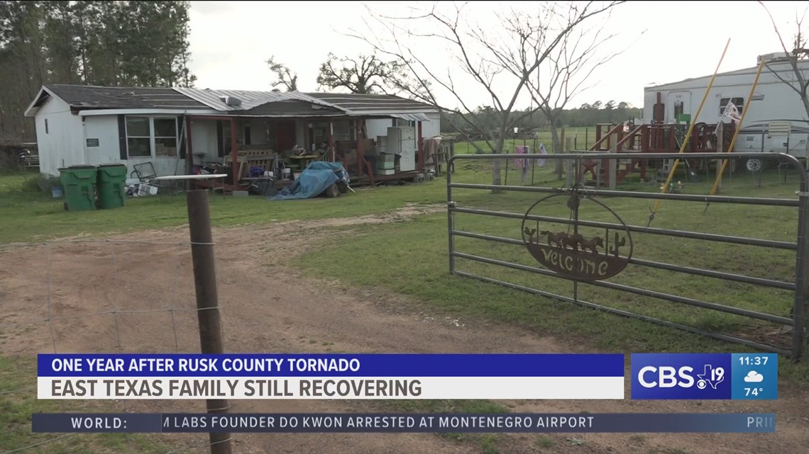 Families still recovering after tornadoes struck Mt. Enterprise - Vimarsana News