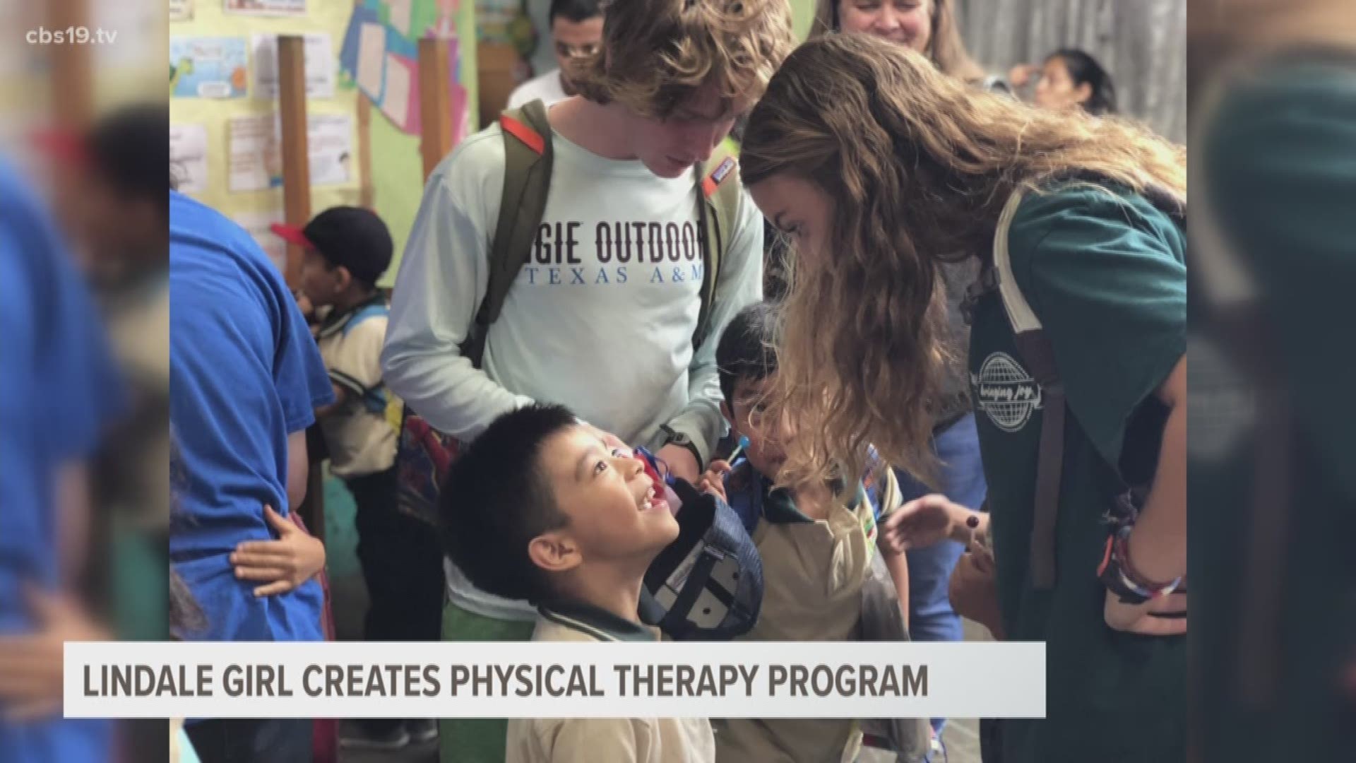 Abbey Van Andel wants to become a physical therapist when she grows up, she also loves helping people. So she decided why wait until she's older to start making a difference.
