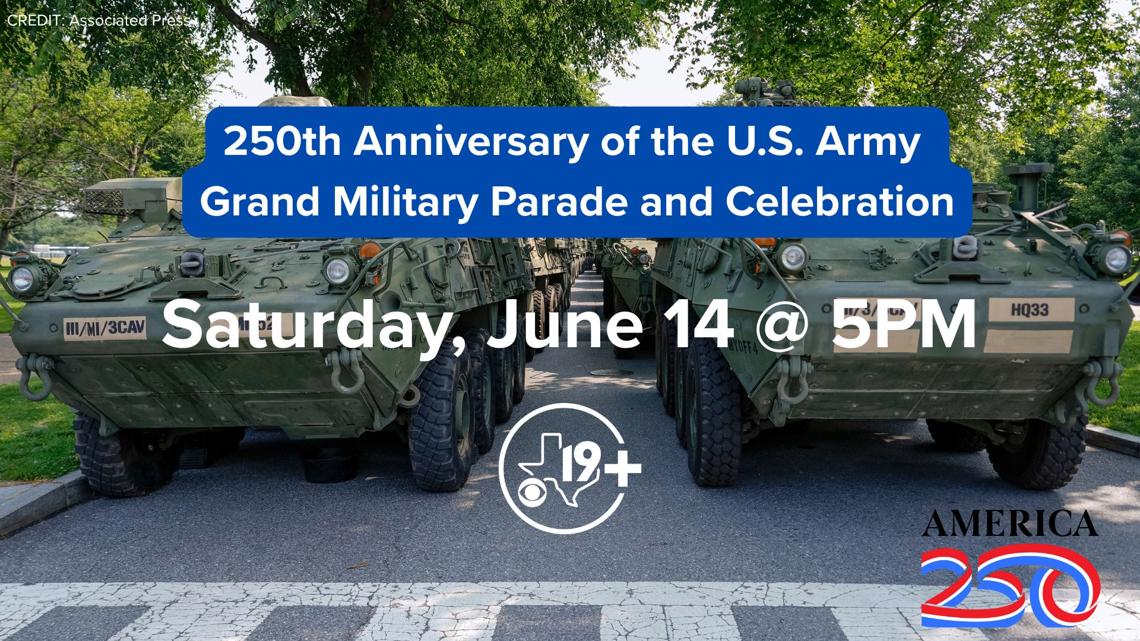 U.S. Army celebrates 250th birthday with parade