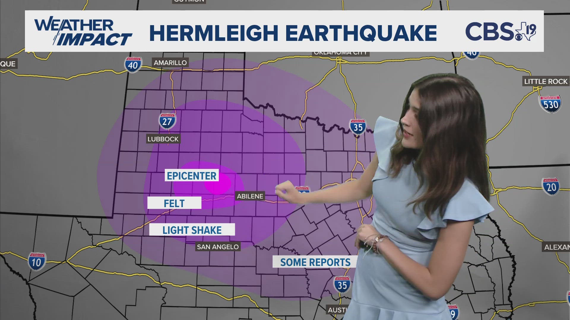 5.1 magnitude earthquake reported in West Texas