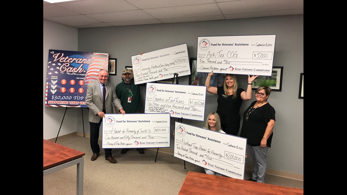 More than 1 Million in grants presented to East Texas Veteran Service