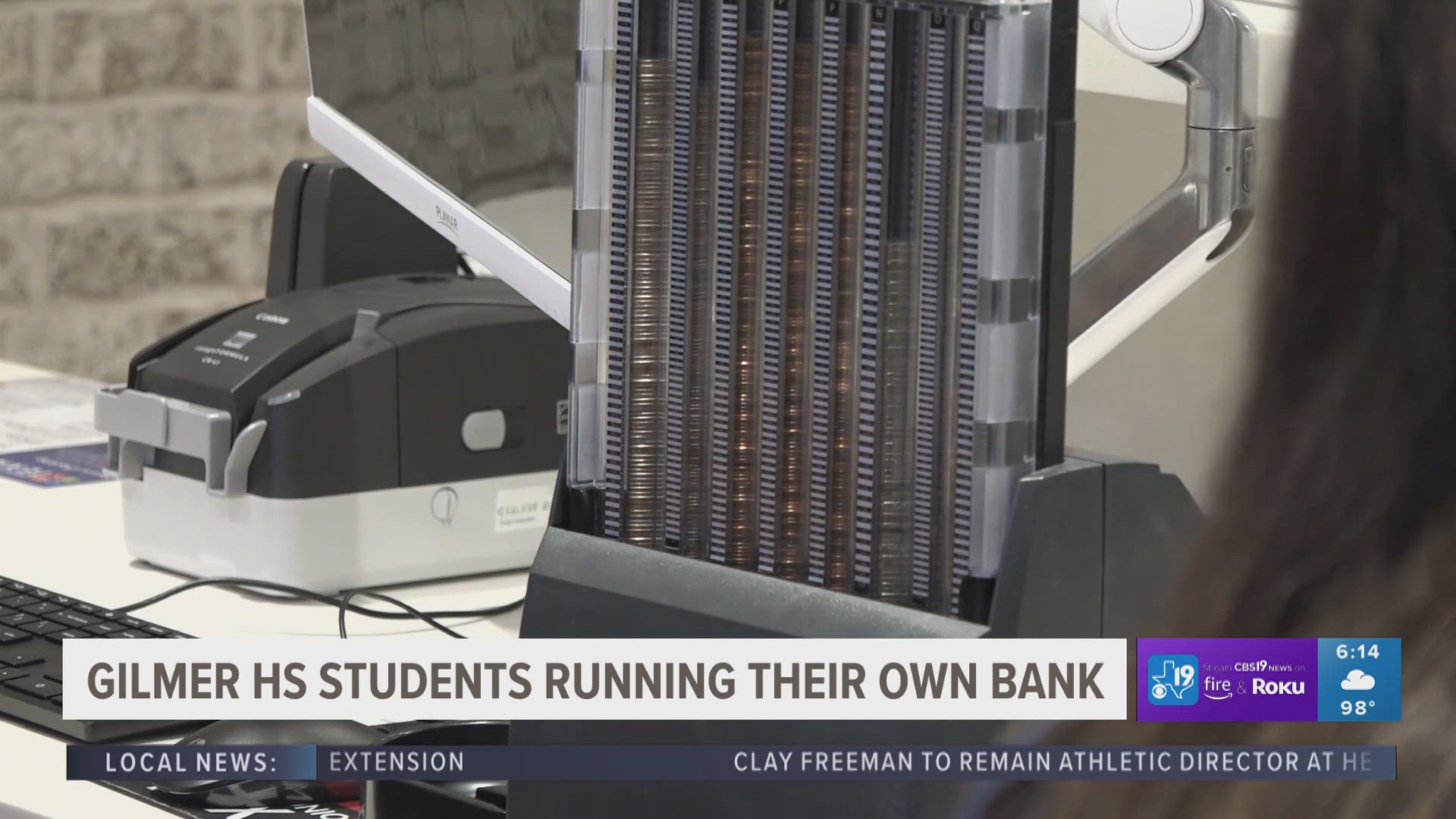 Students are able to open banking credit and savings accounts and even apply for a loan.