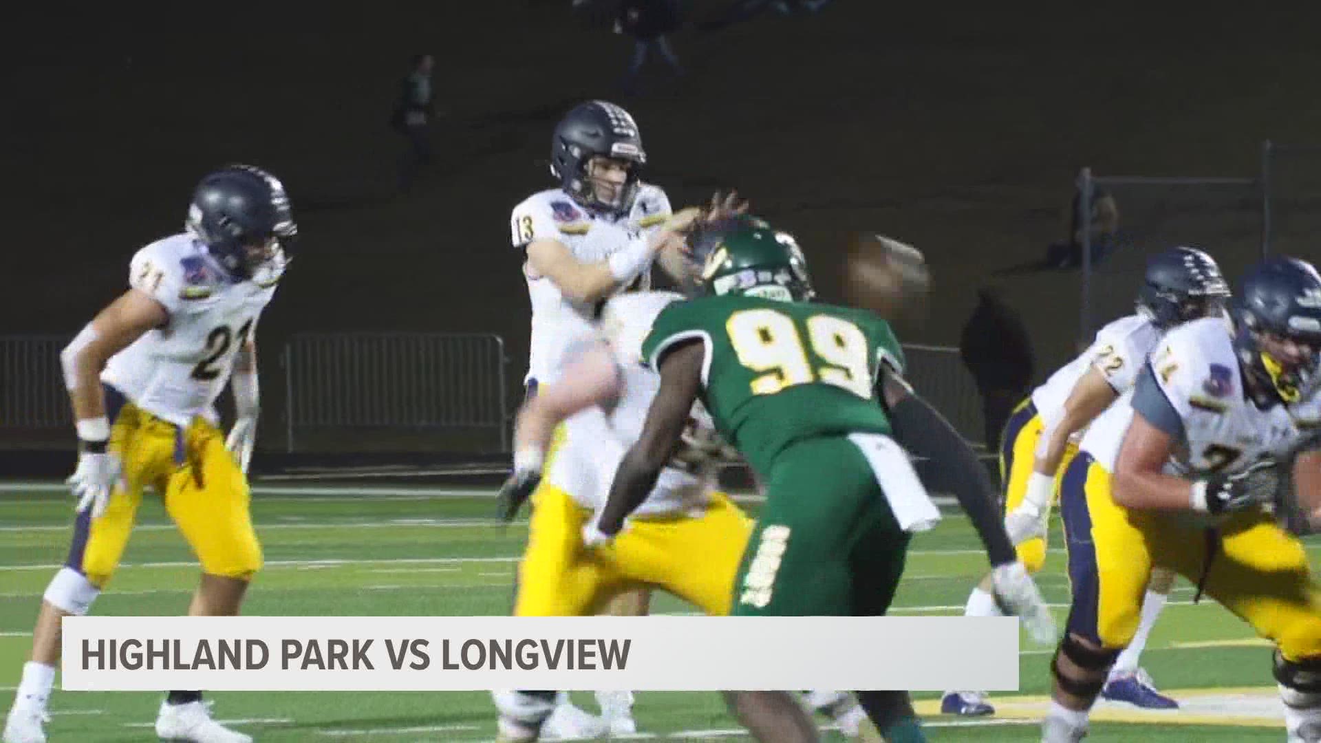 The Longview Lobos traveled to Highland Park to take on the Scots for some Friday football action.