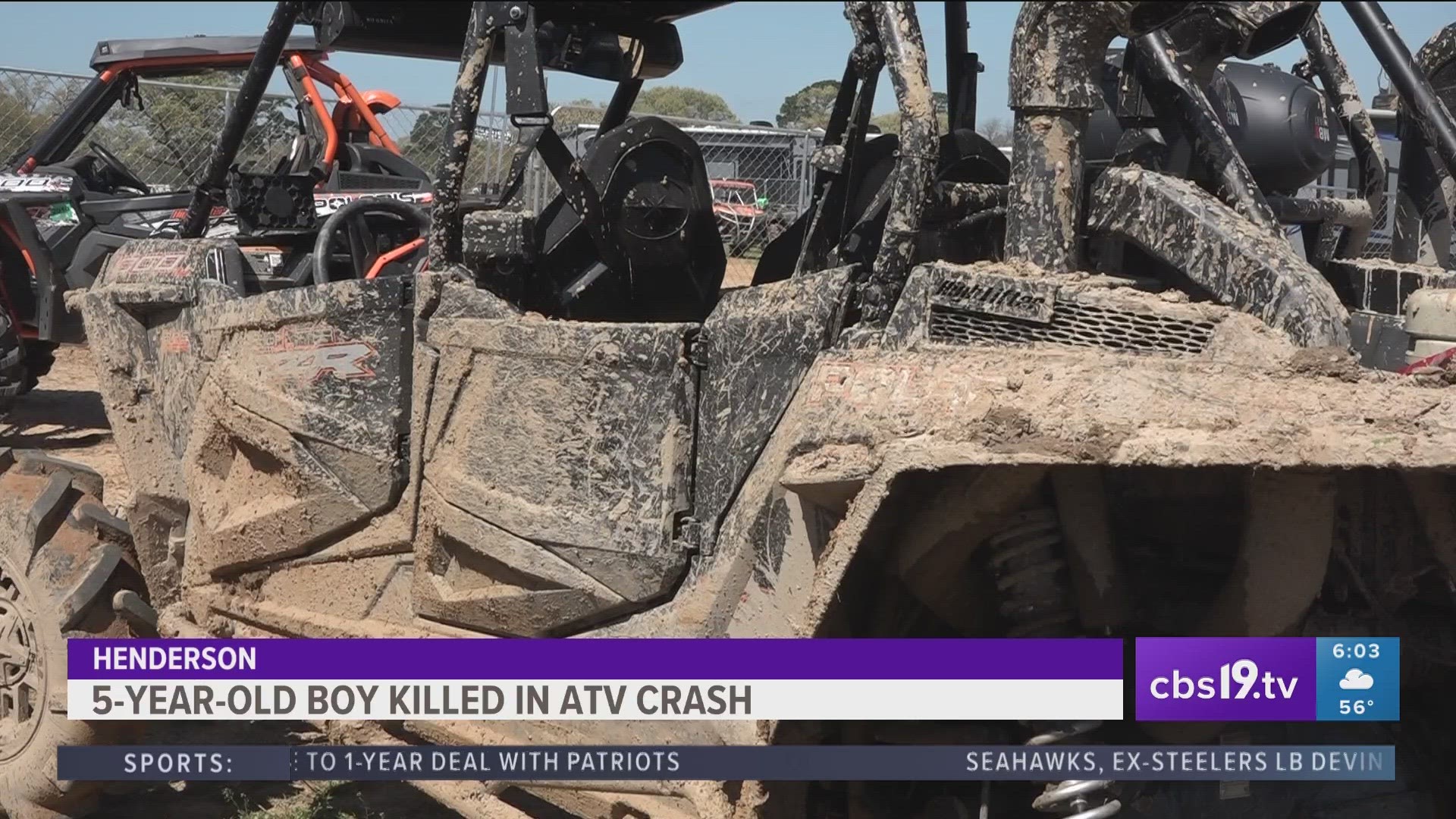 Investigators said Darrell Davis, father of two boys (ages 5 and 9), was driving at the time of the crash. His sons were passengers in the ATV.