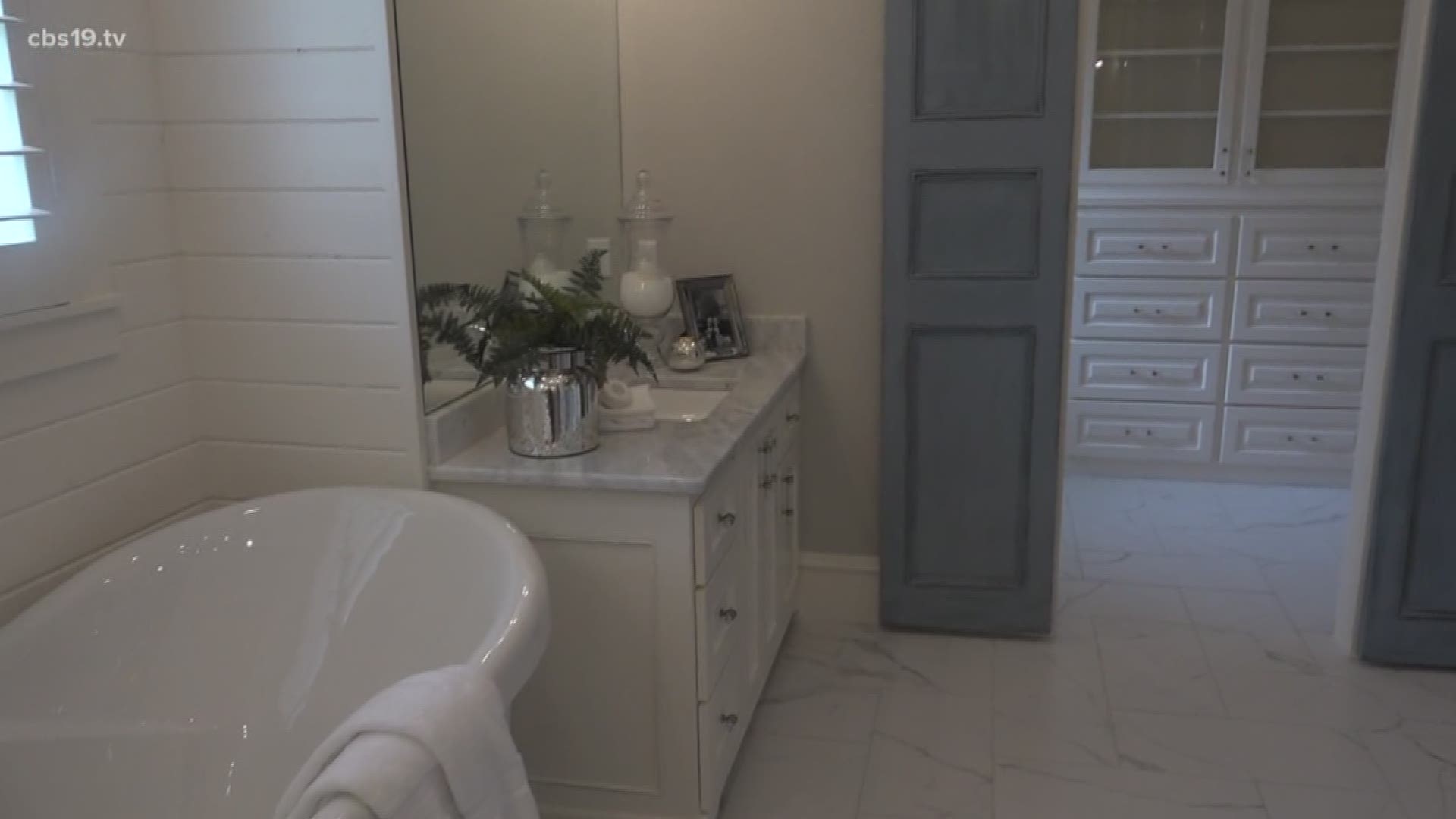 Janey Angelo owner of Angelo Construction Incorporated has one of her customs and remodeled homes featured in the Parade of Homes.