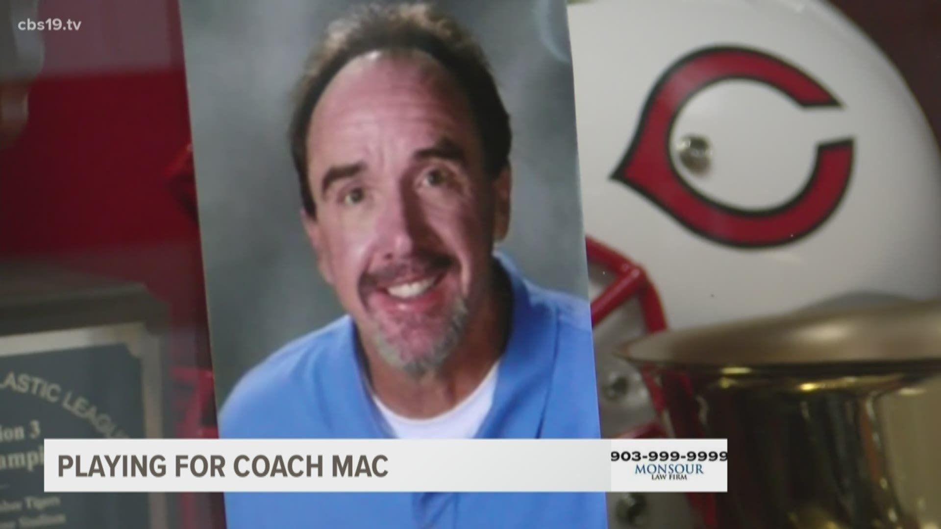 "We're playing for Coach Mac, and I'm coaching for Coach Mac."