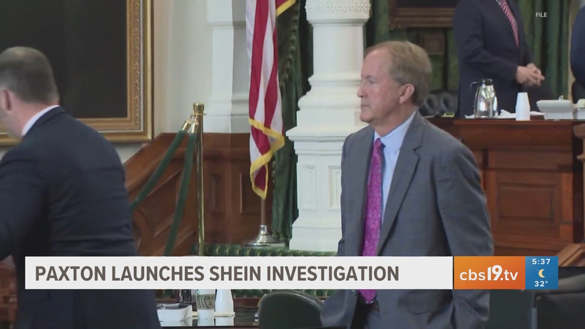 Texas AG Ken Paxton investigating Shein over alleged forced labor