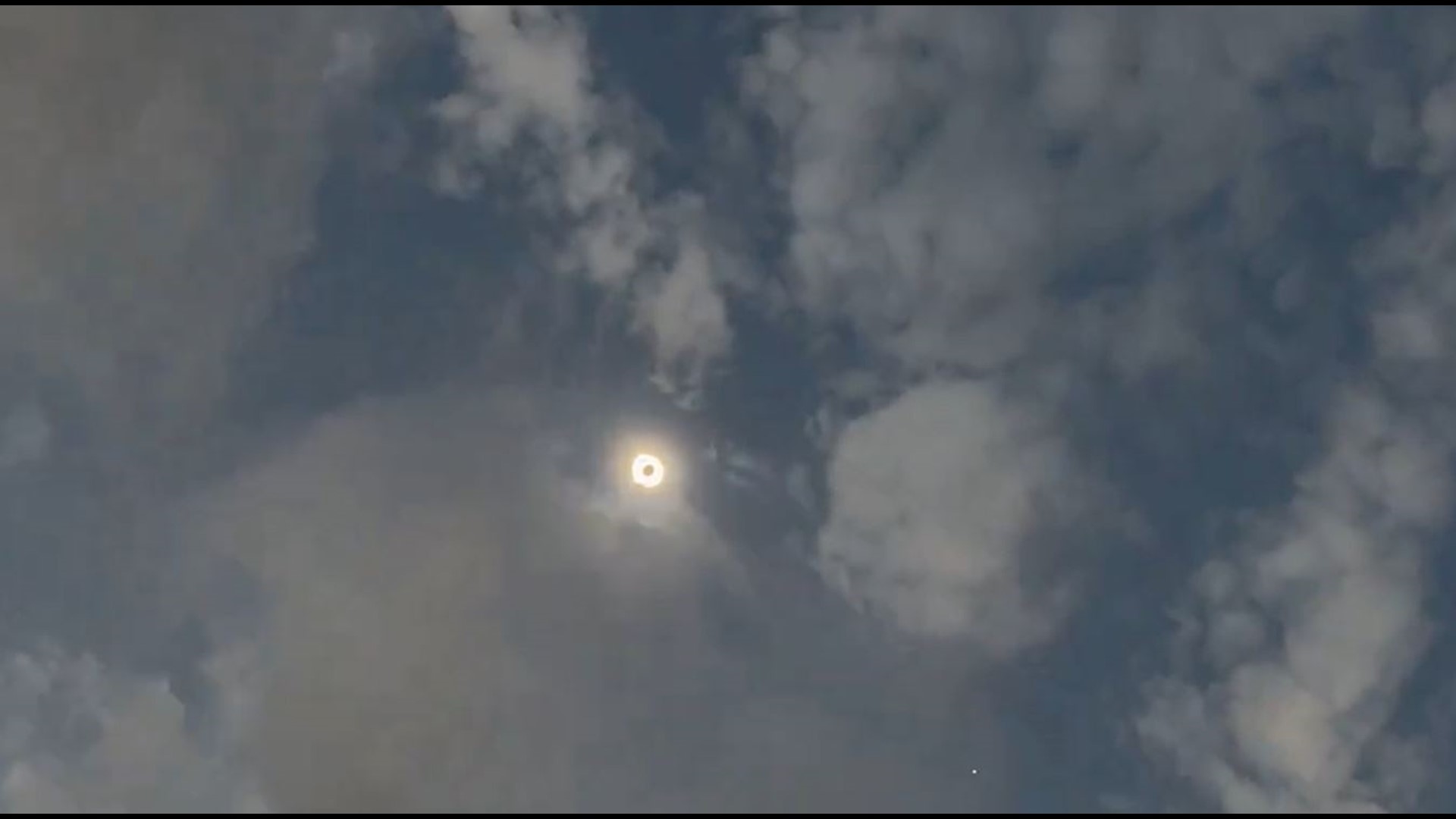 WATCH: Total solar eclipse moves across Canton