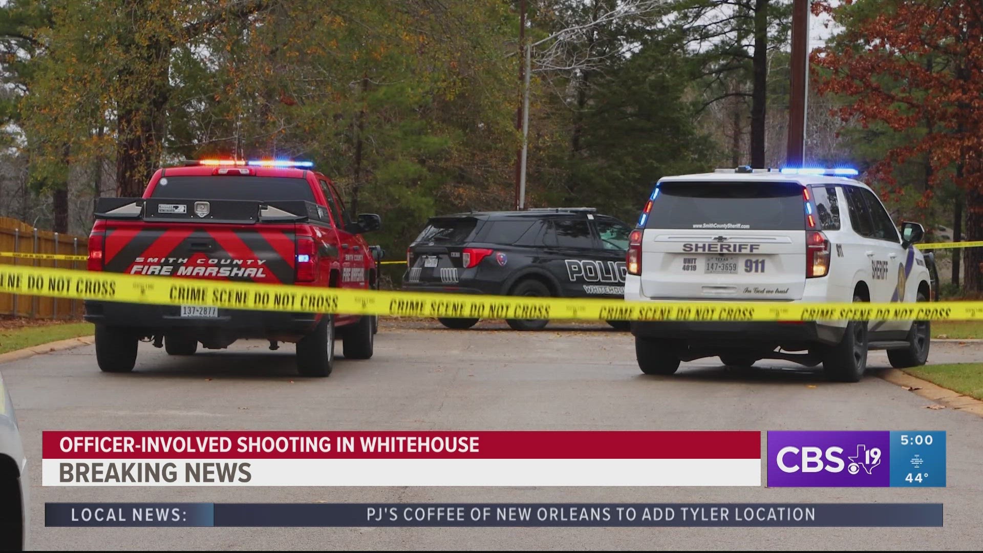 POLICE: Man dead following officer-involved shooting in Whitehouse