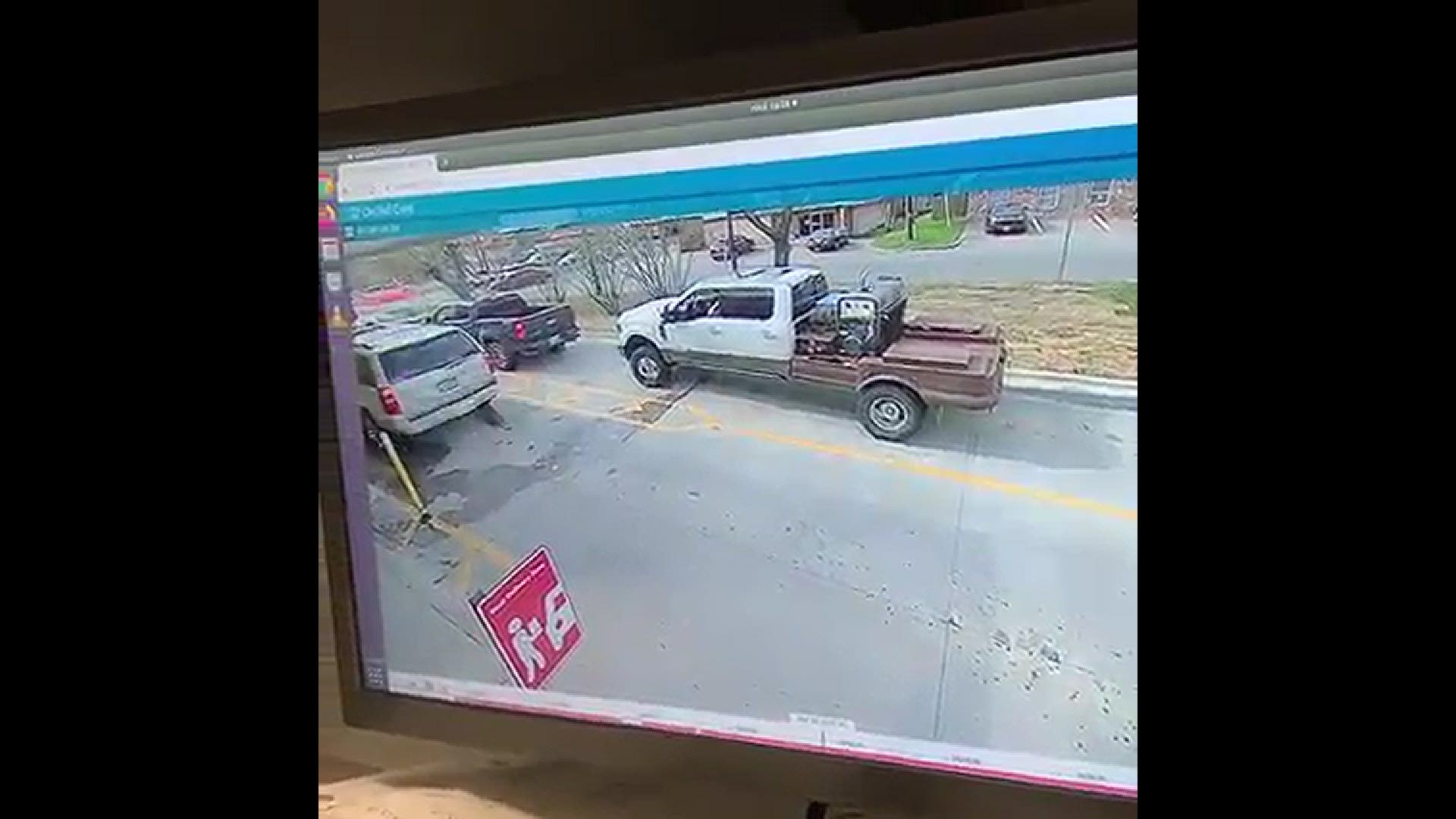 The Jacksonville Police Officers attempted to stop a man who ran through the Chick-Fil-A parking lot.