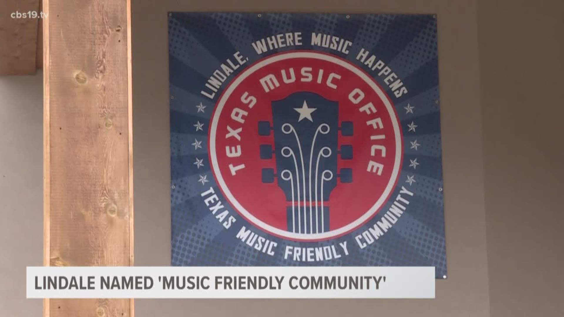 Lindale became one of the five cities in Texas to be designated as a "Music Friendly Community."
