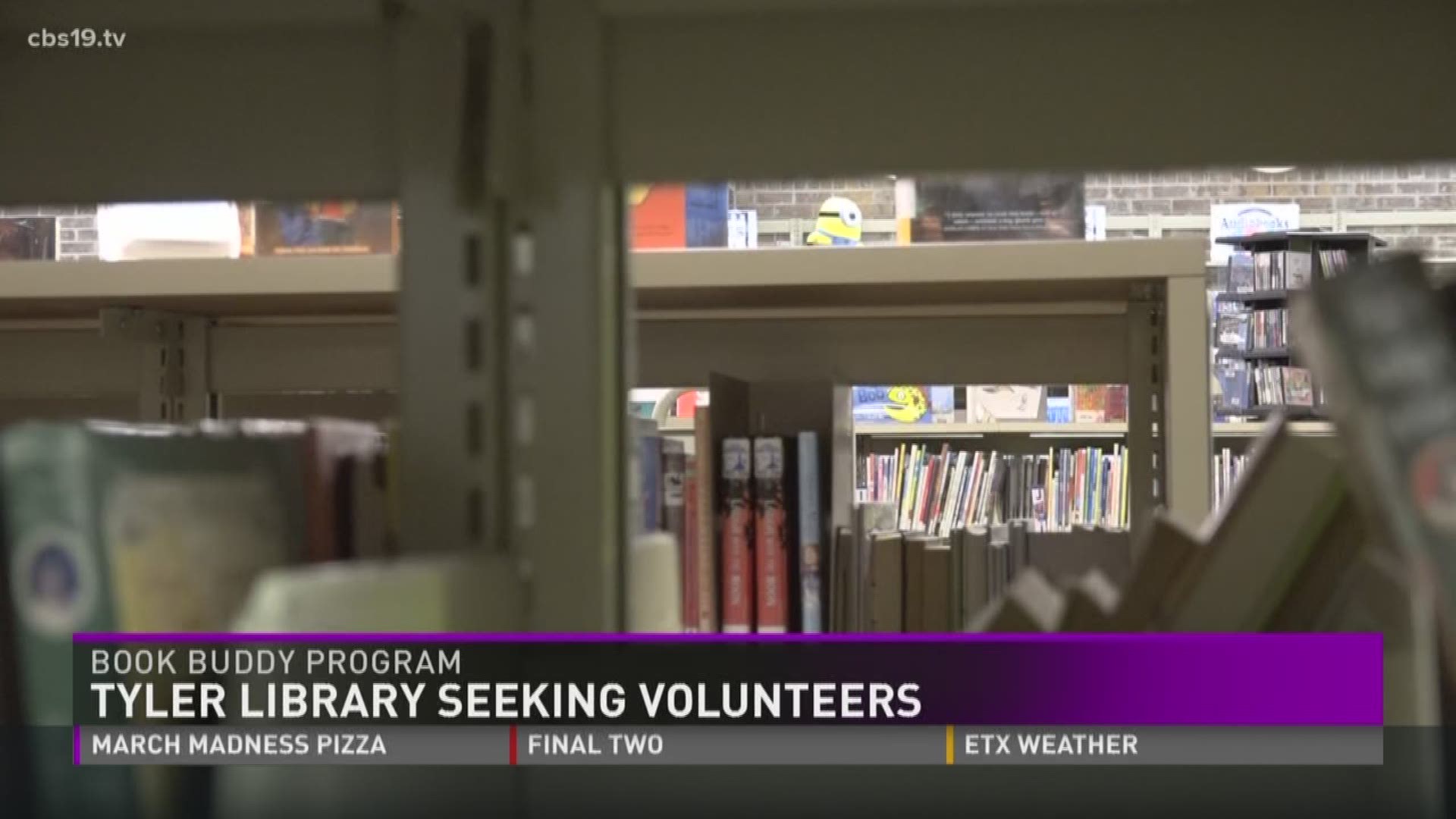 The Tyler Public Library is currently seeking Book Buddy Volunteers. Volunteers must be passionate about books, children and early literacy. If this sounds like you, please contact Linda Gray at the Tyler Public Library by calling (903) 593-7323 or emaili