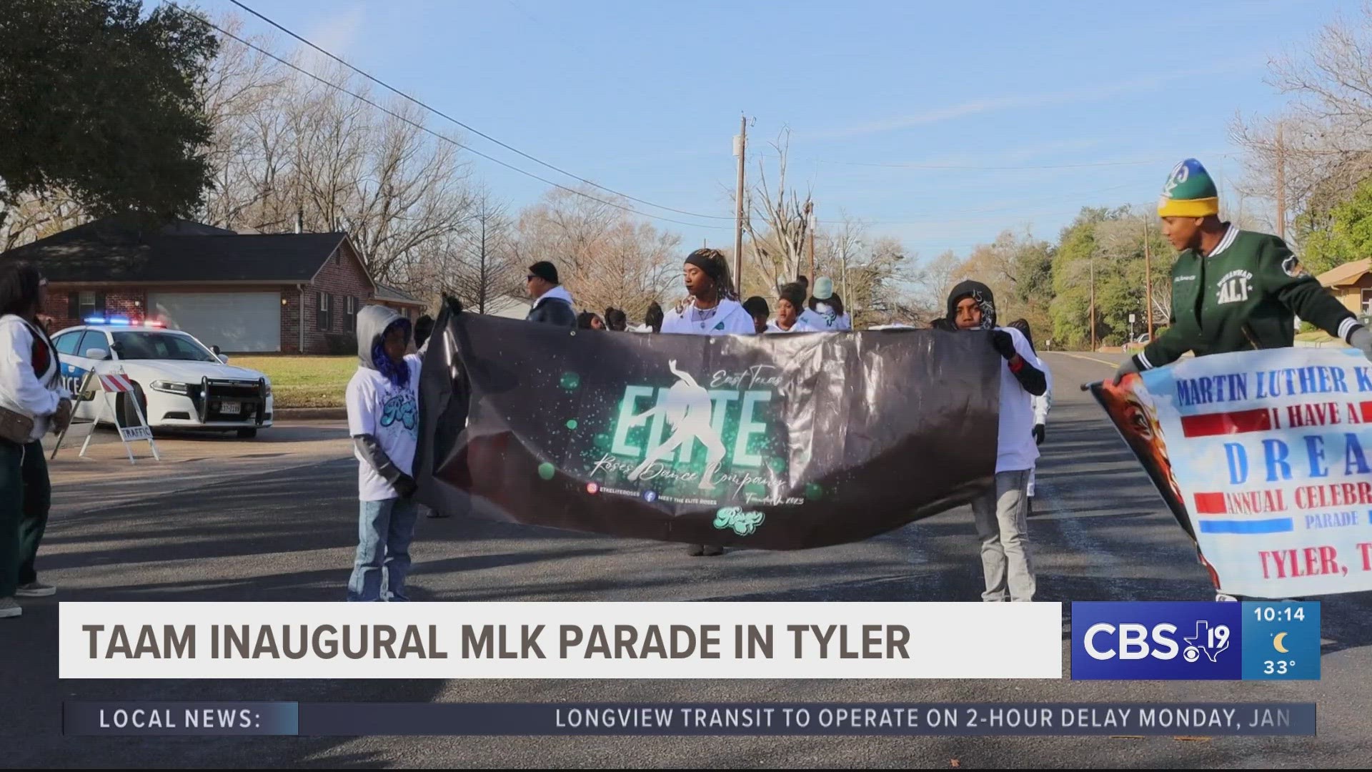 Participants across East Texas gathered to show their support by being in attendance at the parade.