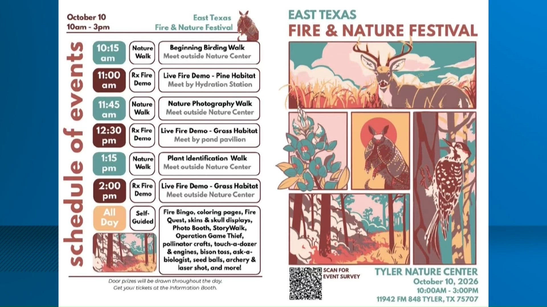 Retun Fire East Texas fire festival returns with live demonstrations in Tyler ...