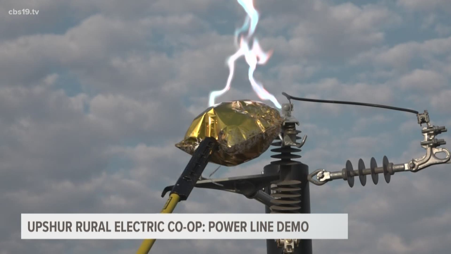 Springtime brings the possibility for severe weather in East Texas. Upshur Rural Electric Co-Op in Gilmer, gives CBS19 an exclusive demonstration of power line safety, if lines falls around your neighborhood.
