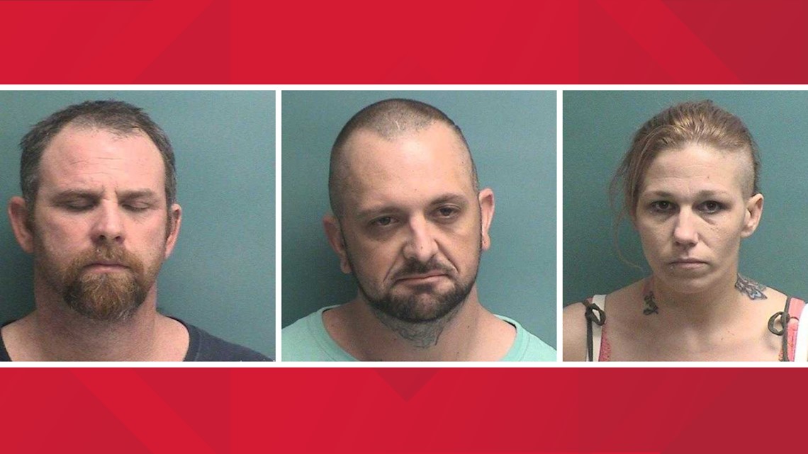 3 arrested for manufacture/delivery of controlled substance and