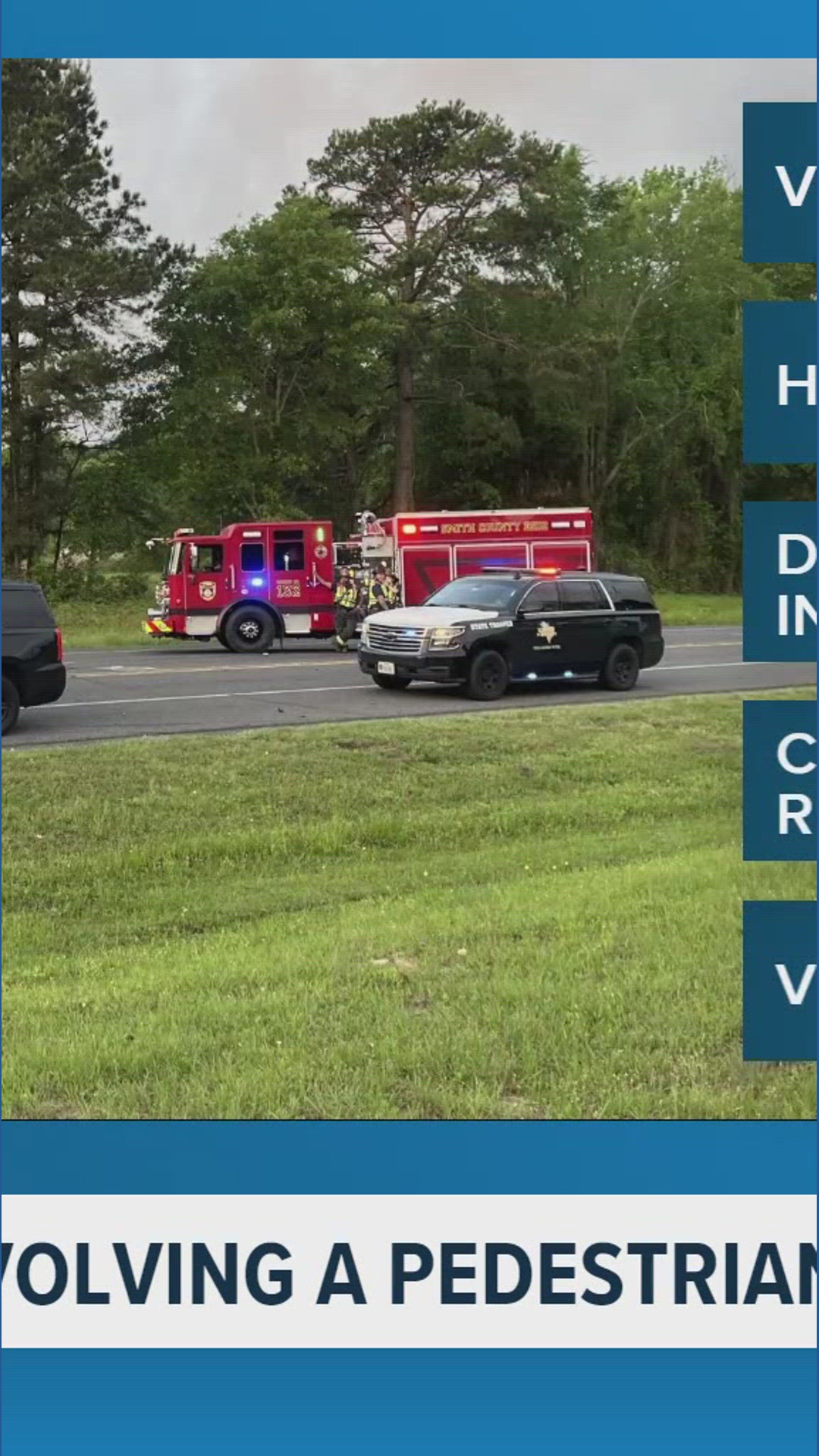 Pedestrian killed in crash on Highway 31 near Tyler | cbs19.tv