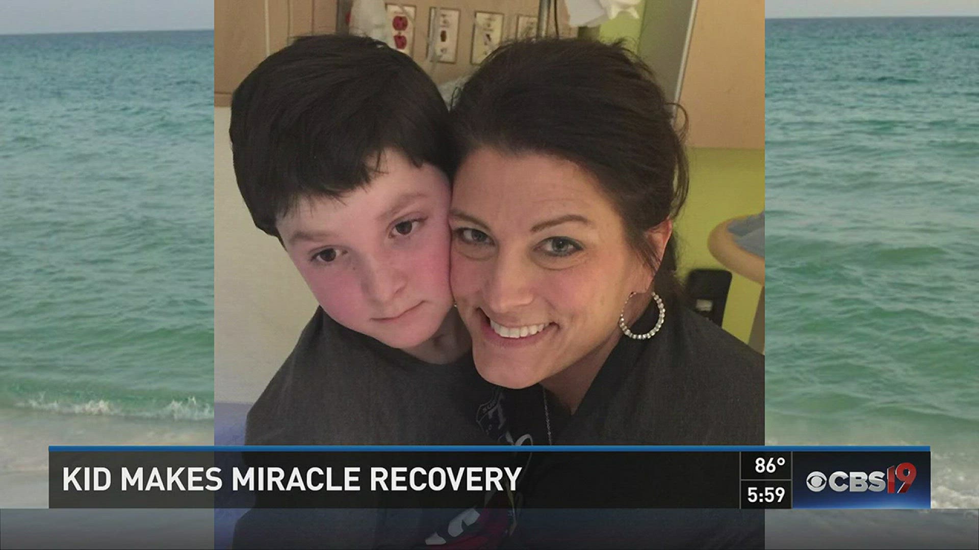 Kid makes miracle recovery