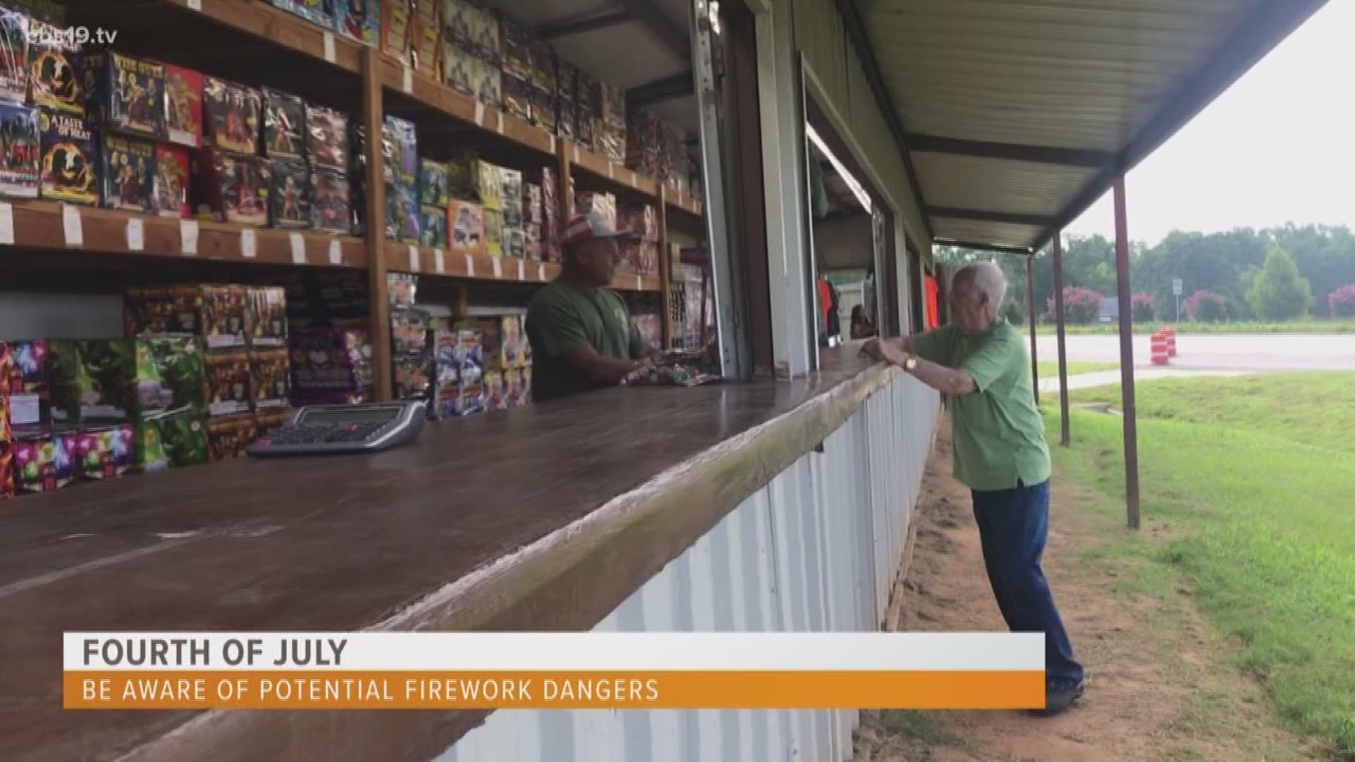 The fourth of July is just two days away, that means people are heading out to buy fireworks ahead of Independence day. 
While many will spend their holiday watching fireworks, lighting one should be done with safety precautions.