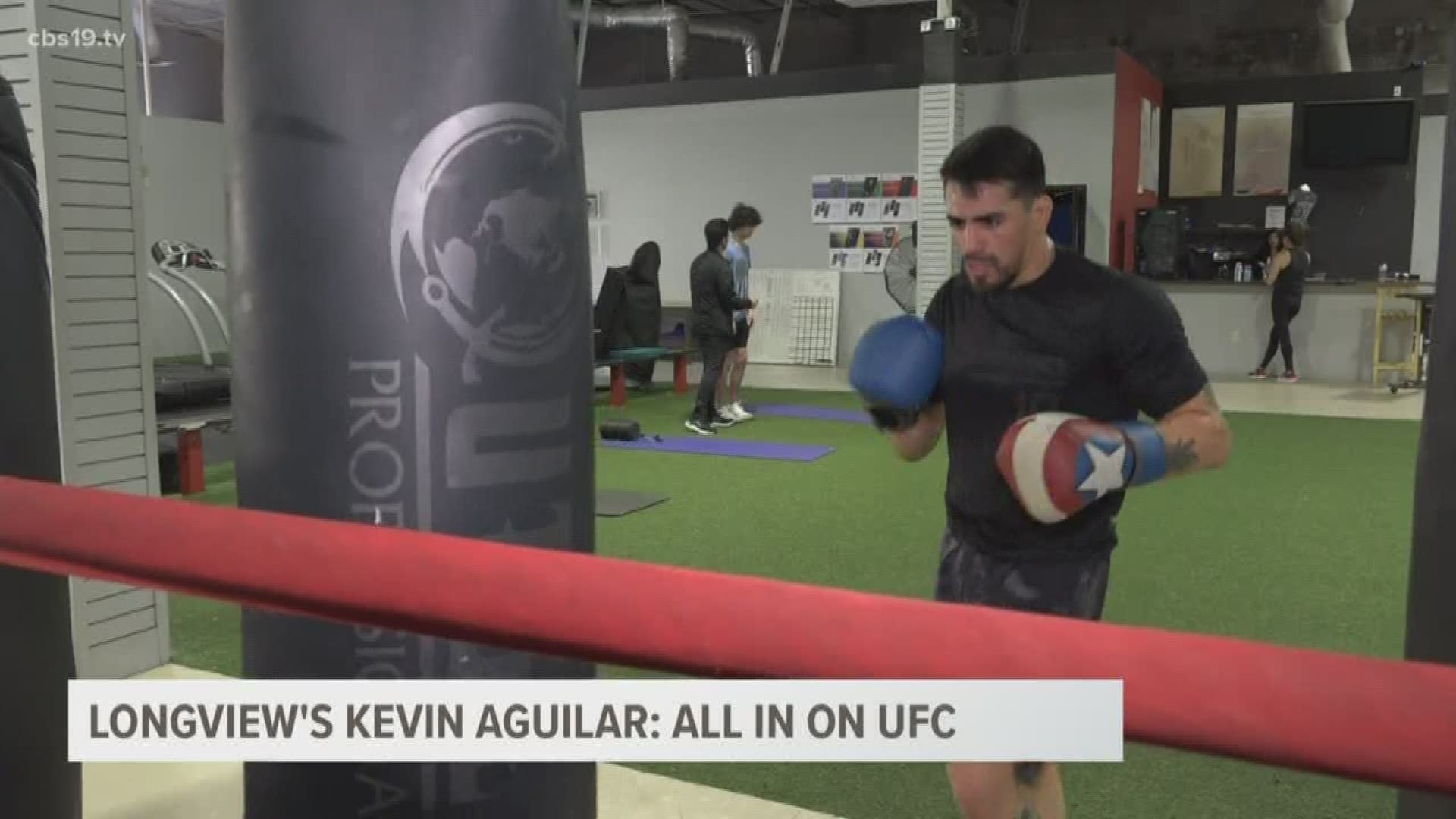 After quitting his job to train full time, UFC featherweight Kevin Aguilar is ready to fight in his fourth UFC bout on Saturday.