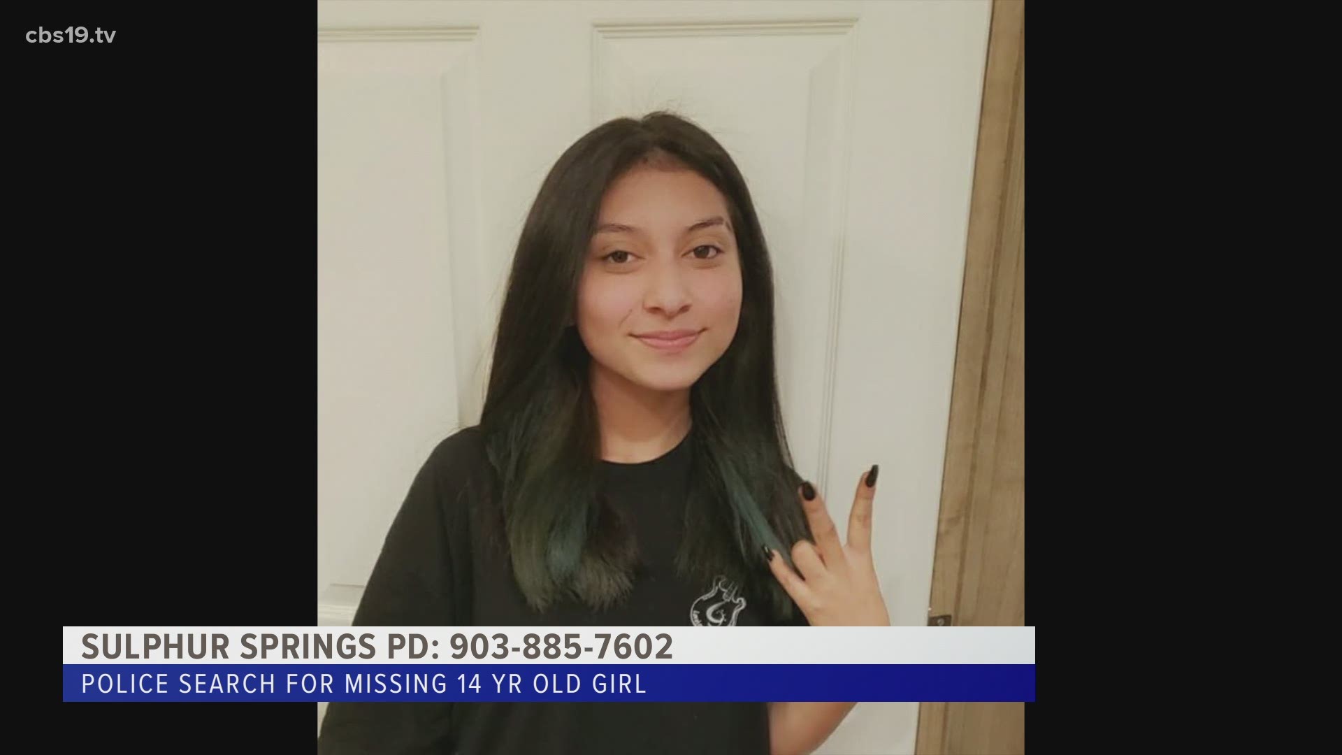 Police are currently searching for 14-year-old Kaitlyn Olguin. She is 4’10” weighing 110 lbs with brown eyes and black hair.
