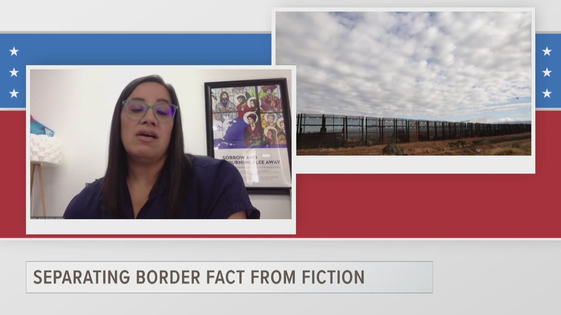 Marisa Limon Garza, deputy director of the HOPE Border Institute, discusses what's happening at the border in light of recent visits from politicians