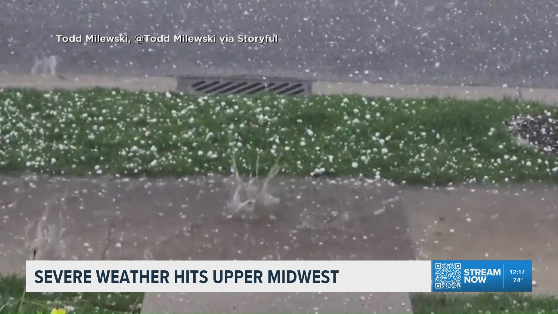 Severe storms slam Midwest with tornadoes, flooding and giant hail ...