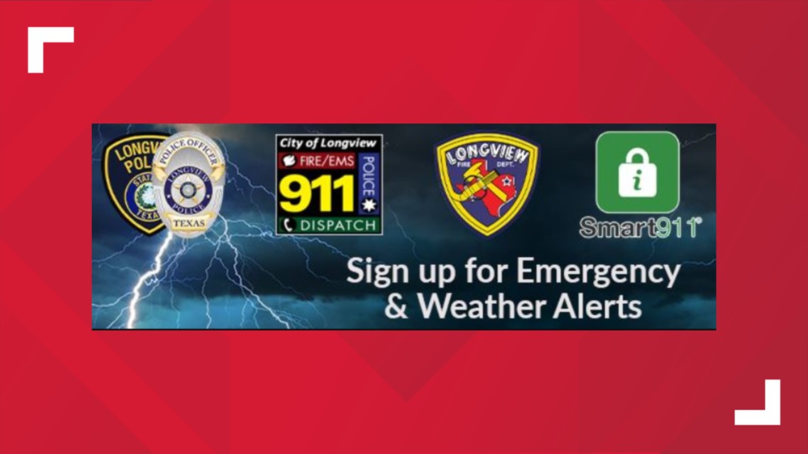 City of Longview emergency weather alert system 'Smart911' down cbs19.tv
