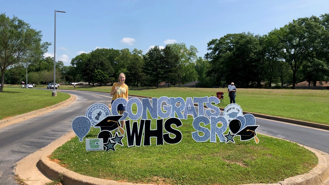 Whitehouse High School holds cap and gown drivethru cbs19.tv
