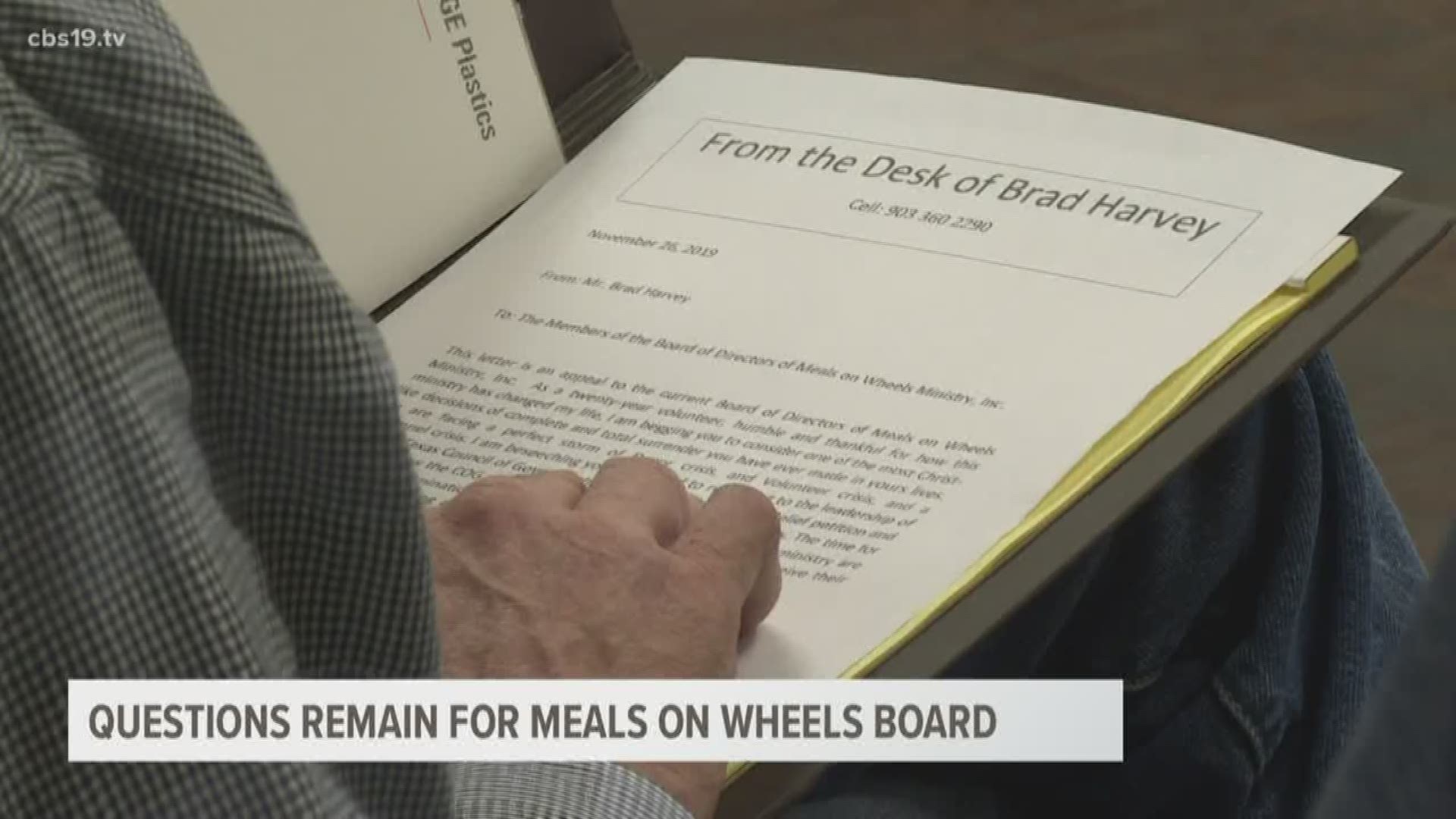 Almost a week after John Moore the former CEO of Meals on Wheels submitted his resignation, volunteers are calling for a change in leadership at the top.
