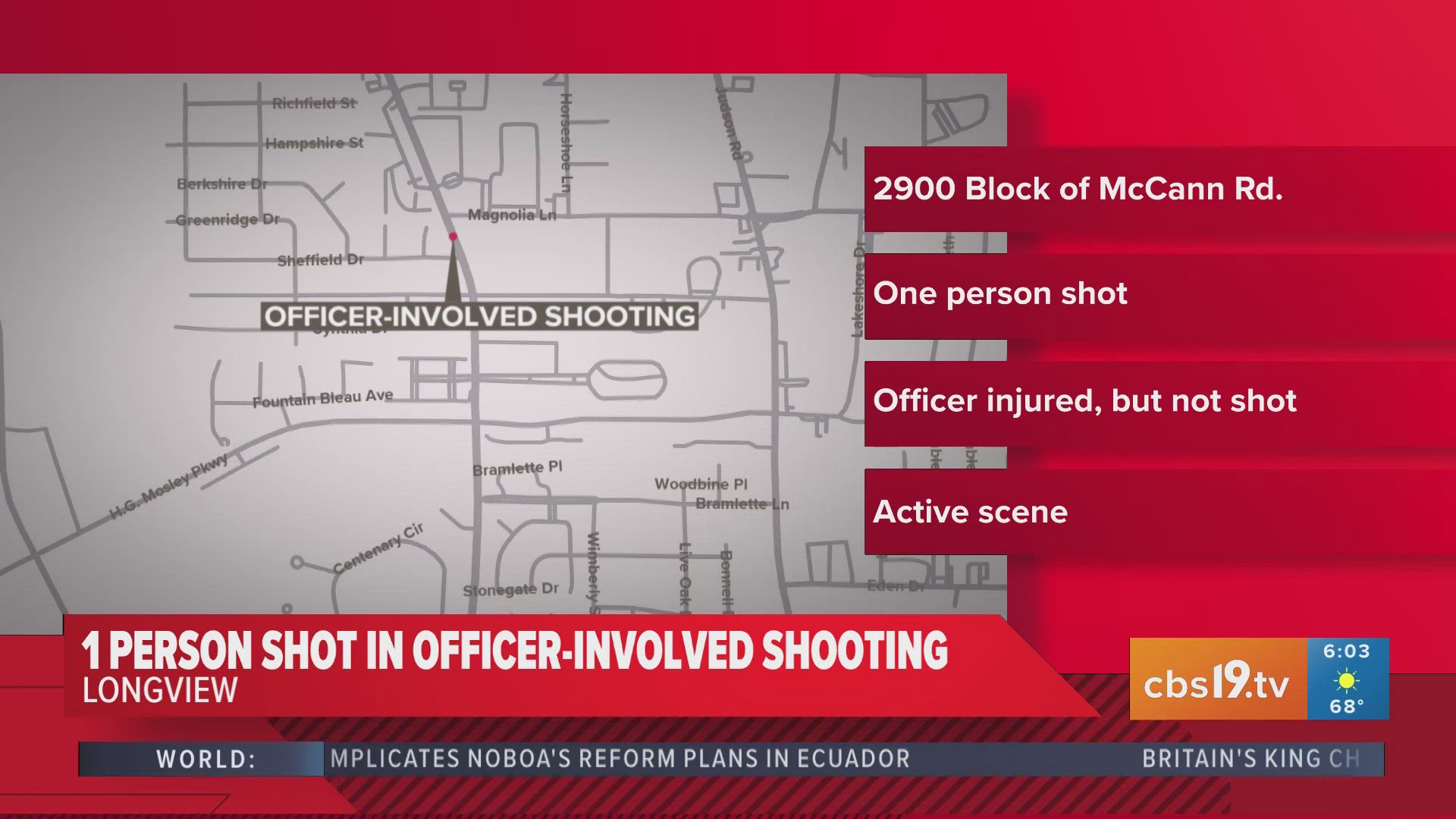Officials identify man accused of firing multiple rounds at Longview ...