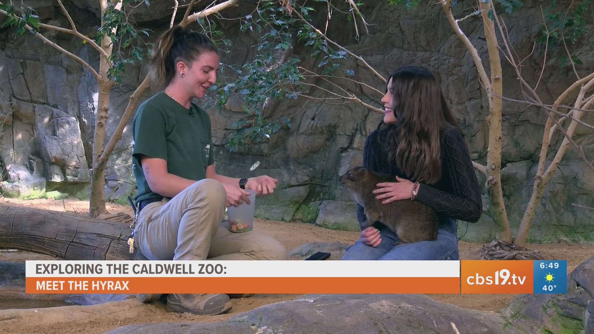 For more behind-the-scenes zoo content, watch CBS19 on Fridays during Morning Y'all for the weekly segment, Exploring the Caldwell Zoo