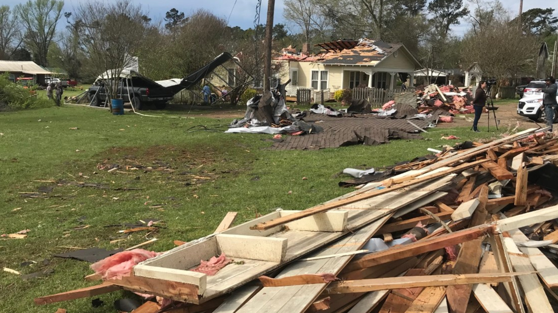 East Texas Tornado Damage March 28, 2021 cbs19.tv