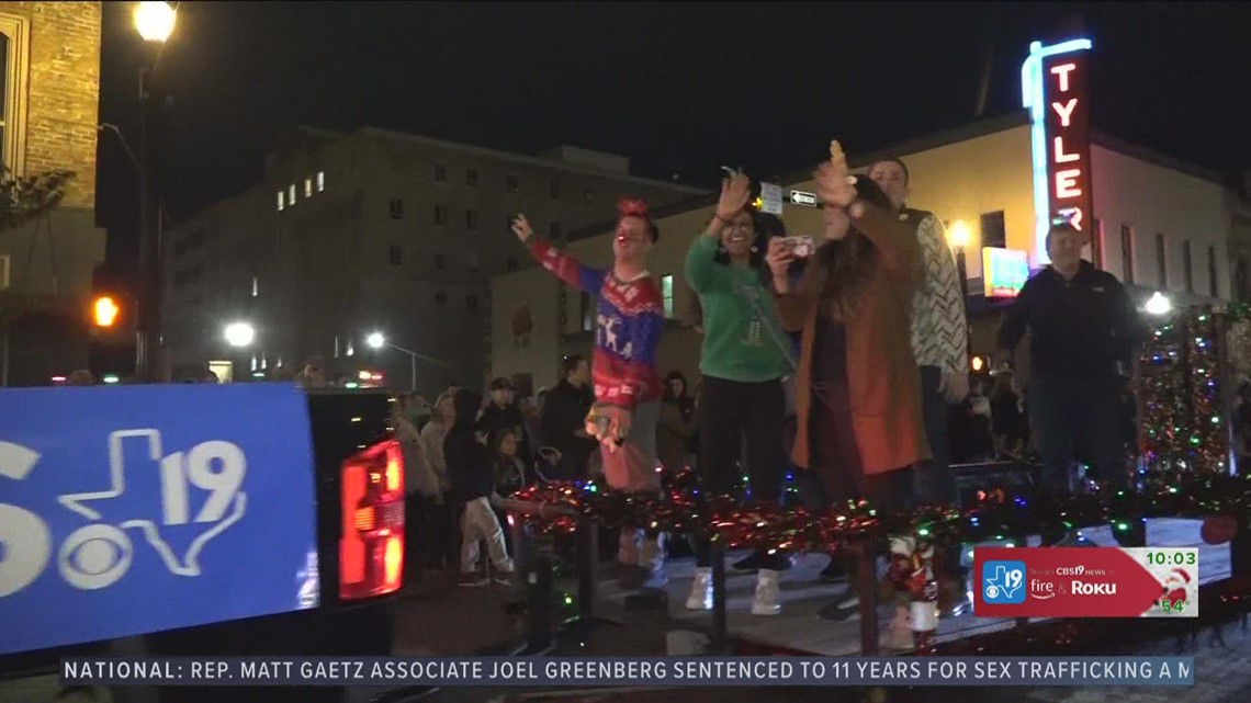 Christmas parade in Tyler kicks off the holiday festivities
