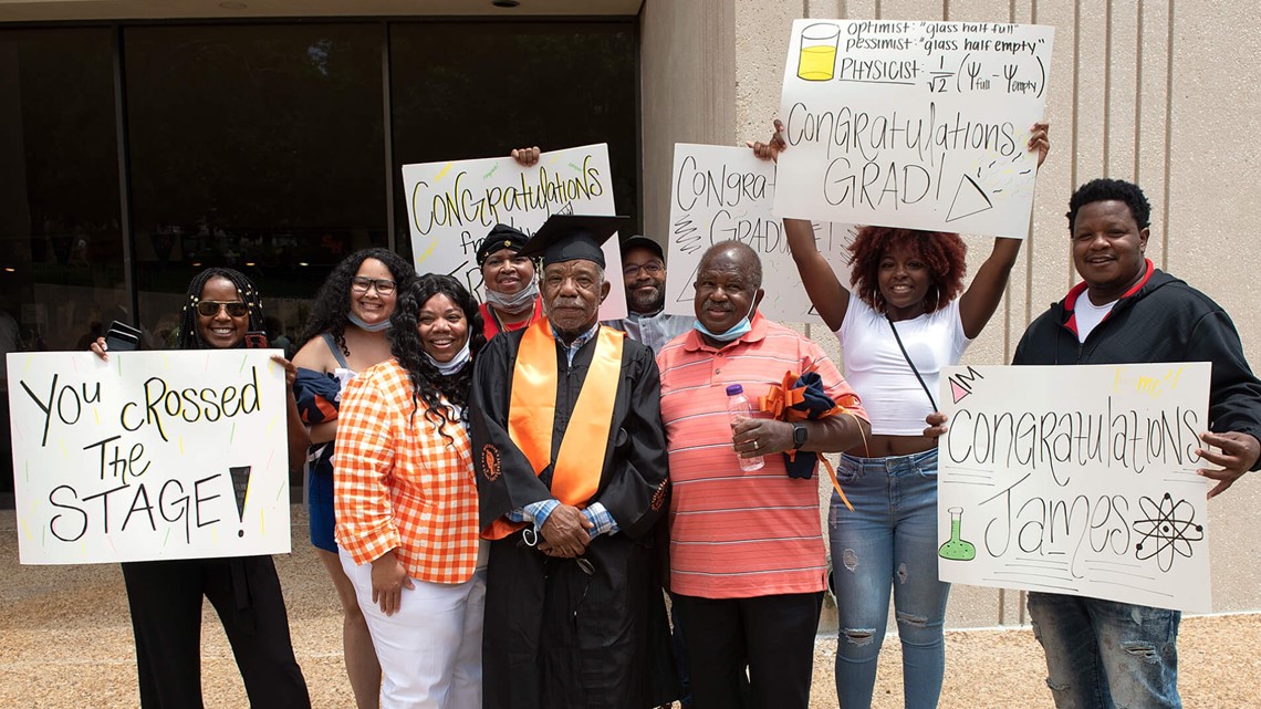 75-Year-Old graduates with Physics degree from Sam Houston - Vimarsana News