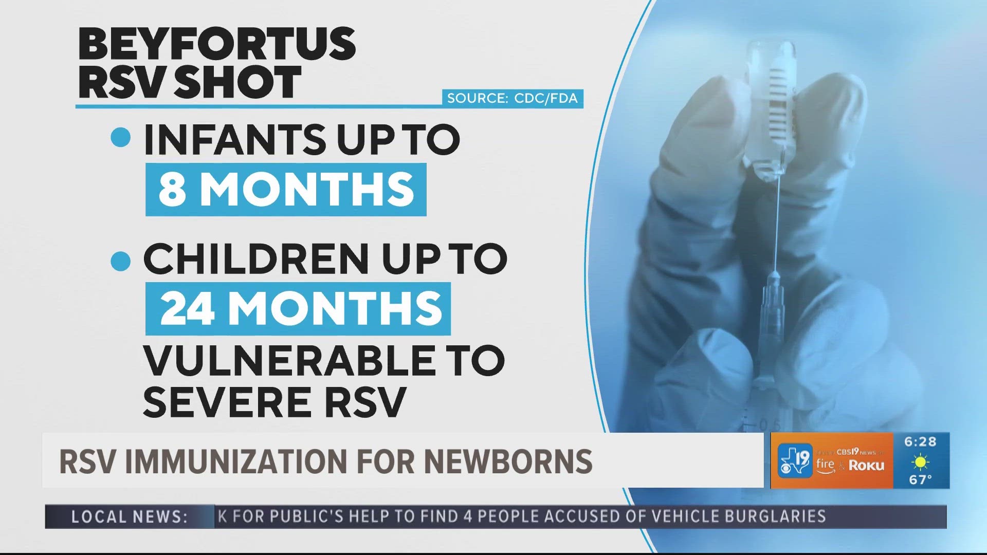 RSV is the leading case of hospitalizations in children under 1 and the new shot could help change that.