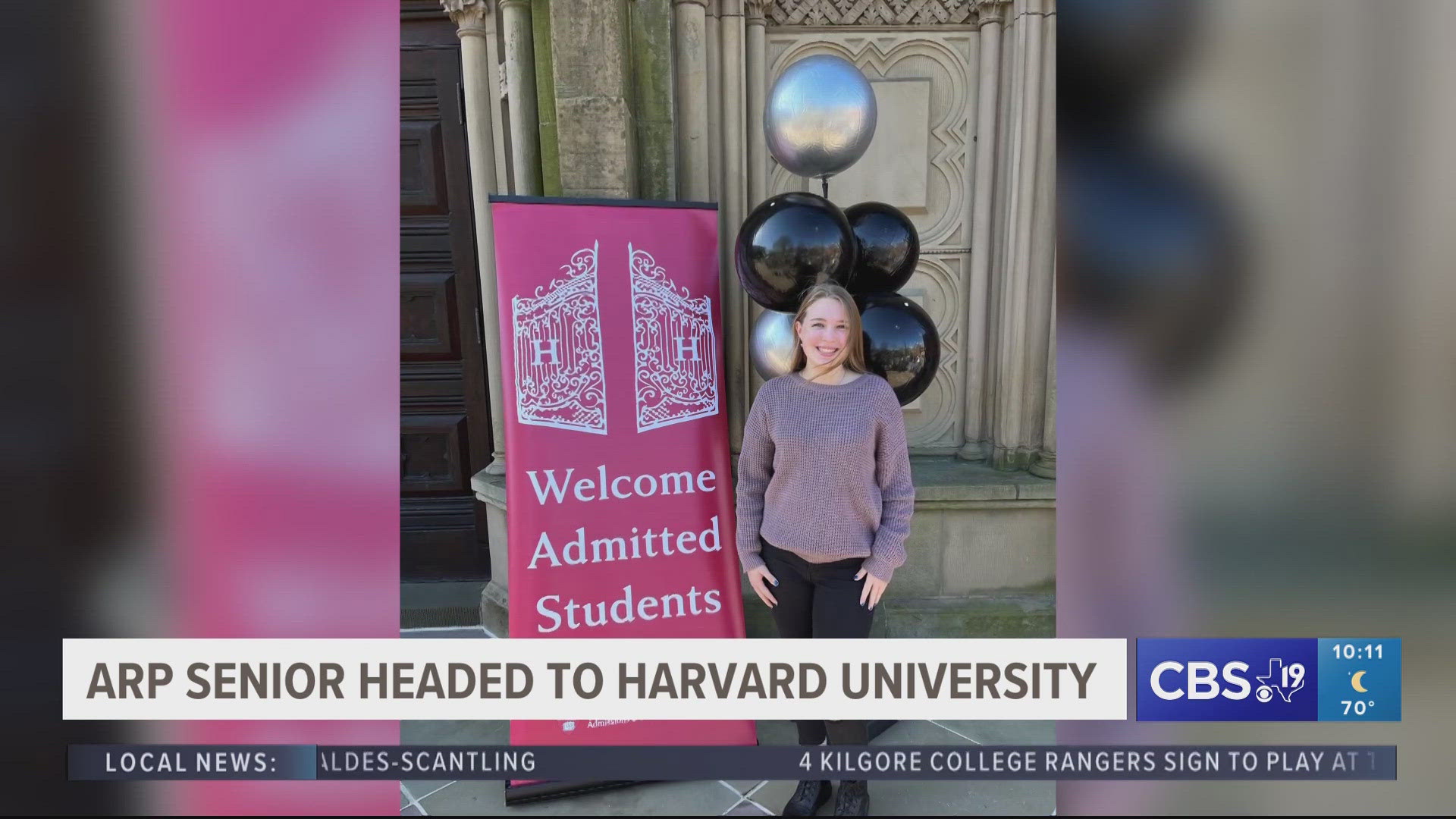 Maddie Poole is Arp High School's 2024 salutatorian and she's also one of the 1,937 students who were accepted into the Ivy League school out of 54,008 applicants.