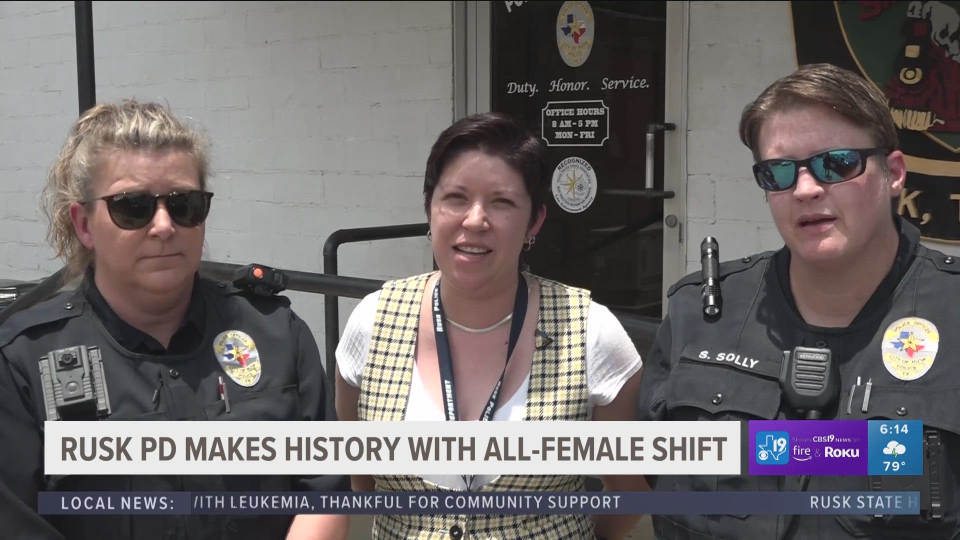These ladies hope they inspire the next generation of women looking to work in law enforcement.