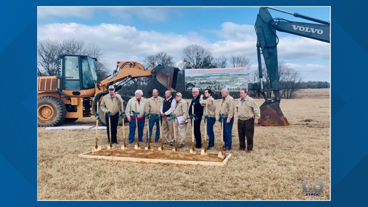 Groundbreaking ceremony begins on 350-acre East Texas Regional Business Park