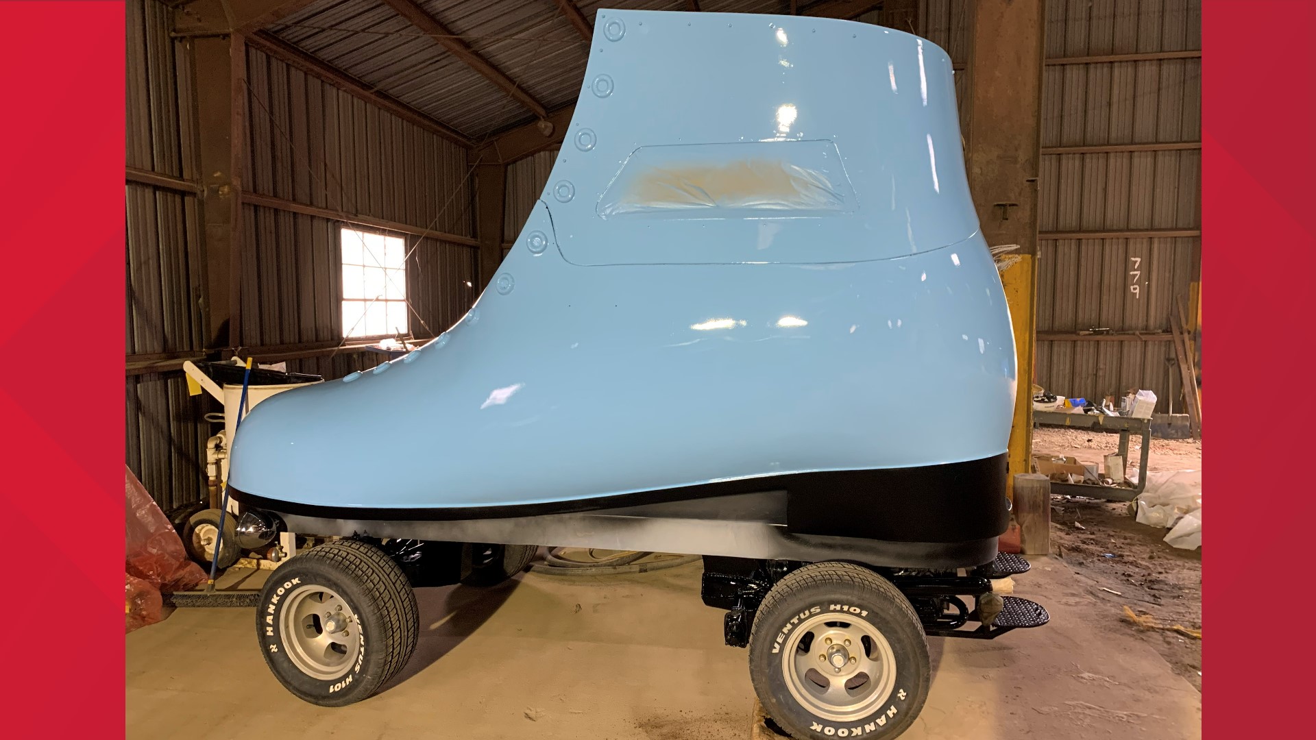 Iconic Longview skate car gets restored with Lawyer Garage's help