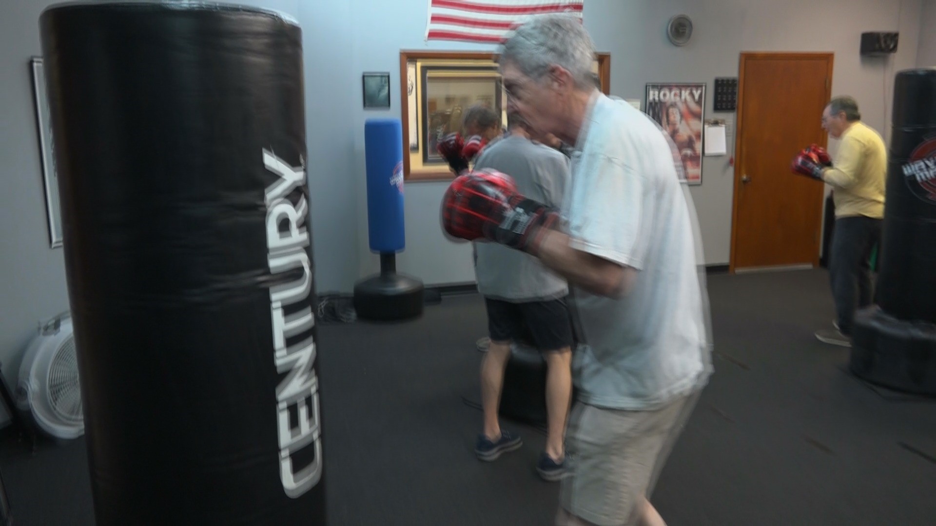FIGHTING FOR THEIR LIVES Parkinson's patients take up boxing for